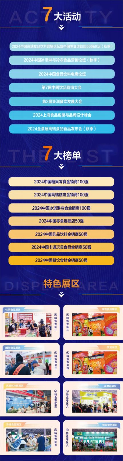 代表2000亿采购需求的500位百强大商领衔，2024上海秋季全食展最新日程公布！