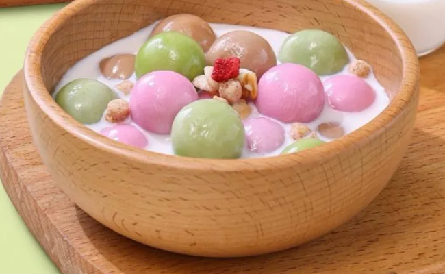 三全三颗茶小汤圆趣味上新